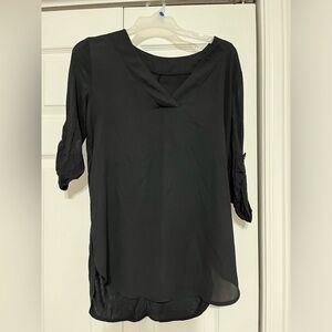 Black Blouse Size Medium